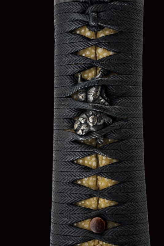 Wakizashi Gi-mei Kunimitsu con Importante Koshirae