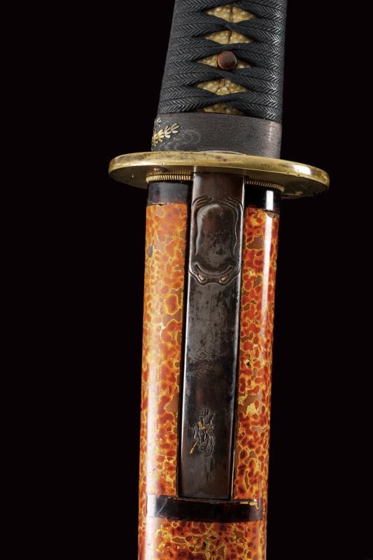 Wakizashi Gi-mei Kunimitsu con Importante Koshirae