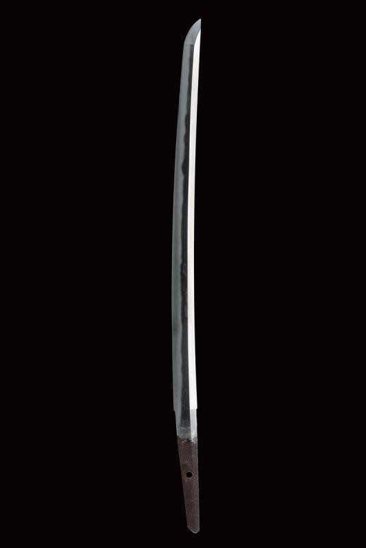 Importante Mamori Gatana Wakizashi Firmata Iga No Kami Rai Kin Michi