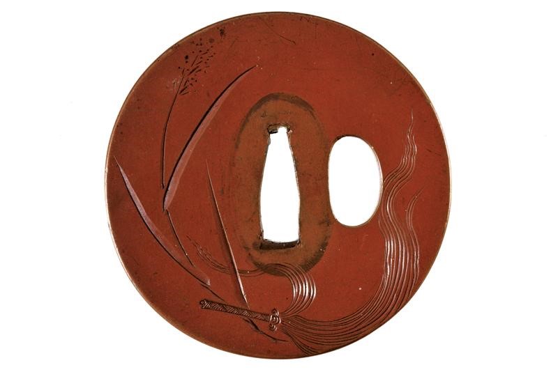 Tsuba Firmata Somin della Scuola Yokoya