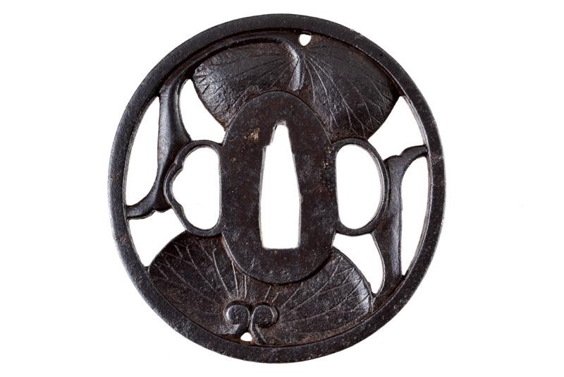 Tsuba Firmata Echizen Kinai