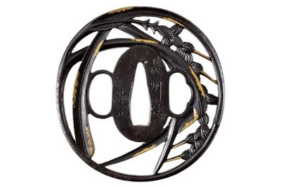 Bella Tsuba Firmata Choshu Ju Masasada