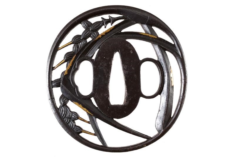 Bella Tsuba Firmata Choshu Ju Masasada