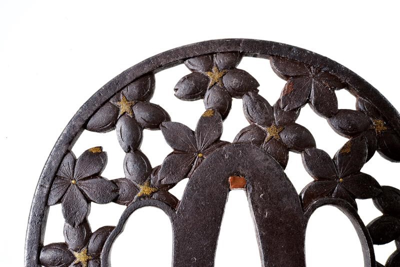 Bella Tsuba della Scuola Choshu
