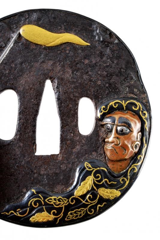 Bellissima Tsuba della Scuola Hamano