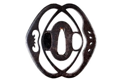 Importante Tsuba della Scuola Kamiyoshi
