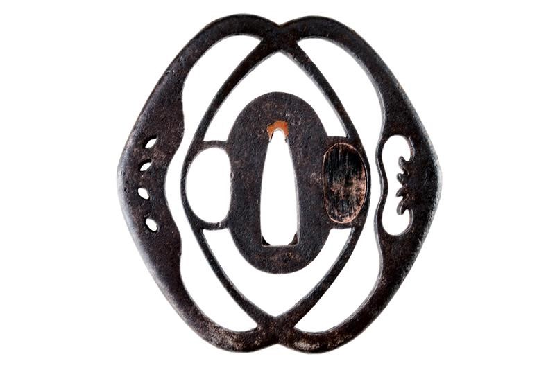 Importante Tsuba della Scuola Kamiyoshi