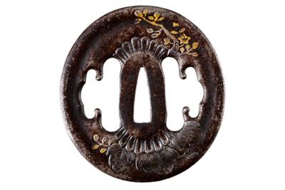 Bellissima Tsuba di Scuola Jingo