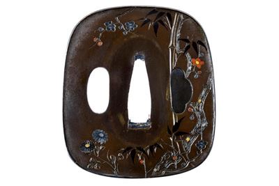 Bellissima Tsuba della Scuola Goto