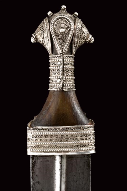 Bel Jambiya con Fornimenti in Argento