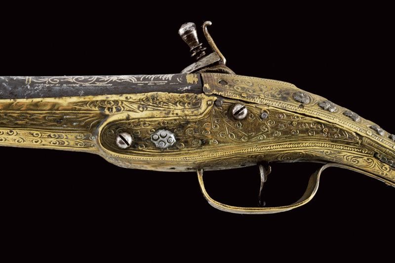 Pistola alla Morlacca a Pietra Focaia