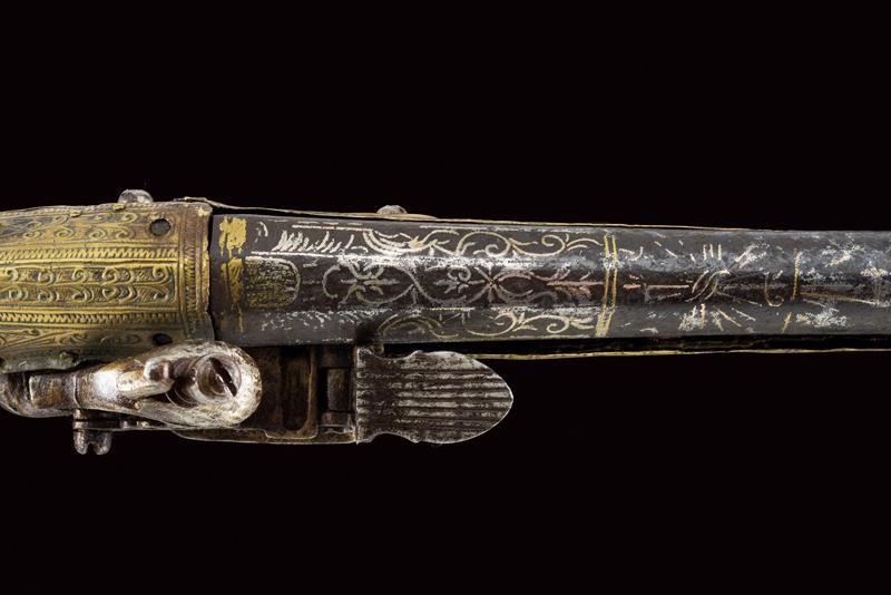 Pistola alla Morlacca a Pietra Focaia