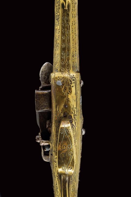 Pistola alla Morlacca a Pietra Focaia