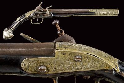 Pistola alla Micheletta a Pietra Focaia