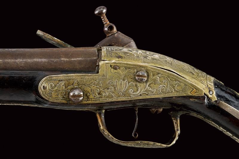 Pistola alla Micheletta a Pietra Focaia