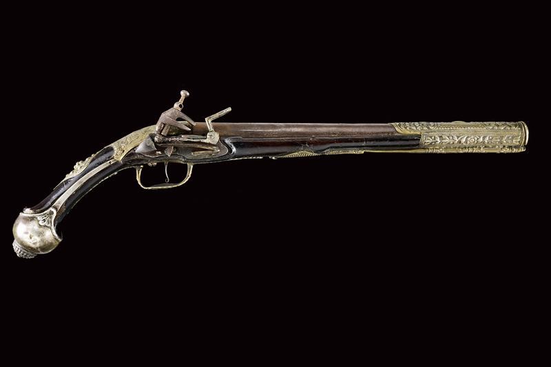 Pistola alla Micheletta a Pietra Focaia