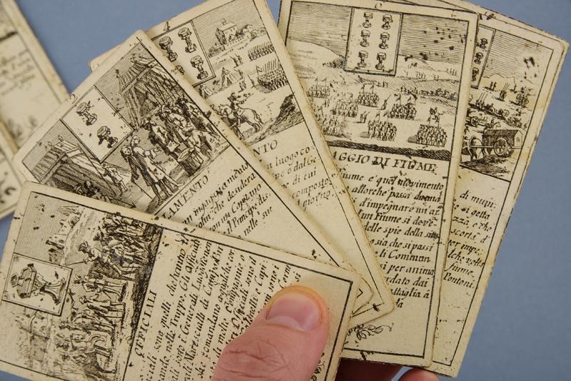 Rarissimo Gioco Militare di Carte di Albrizzi