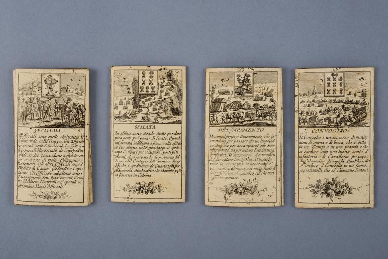 Rarissimo Gioco Militare di Carte di Albrizzi