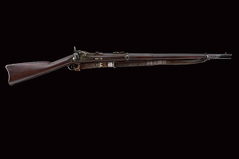 Raro Fucile a Retrocarica Springfield Trapdoor Mod. 1873