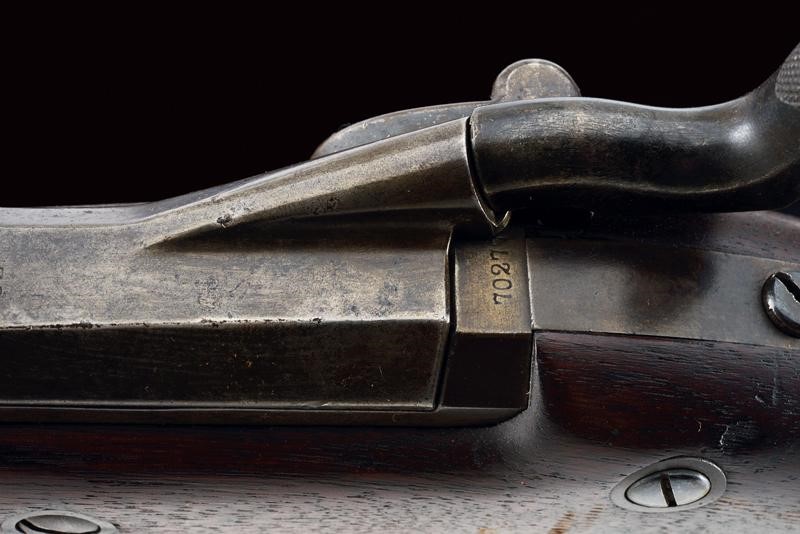 Raro Fucile a Retrocarica Springfield Trapdoor Mod. 1873