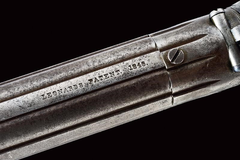 Rarissimo Pepperbox Revolver a Luminello di Robbins & Lawrence
