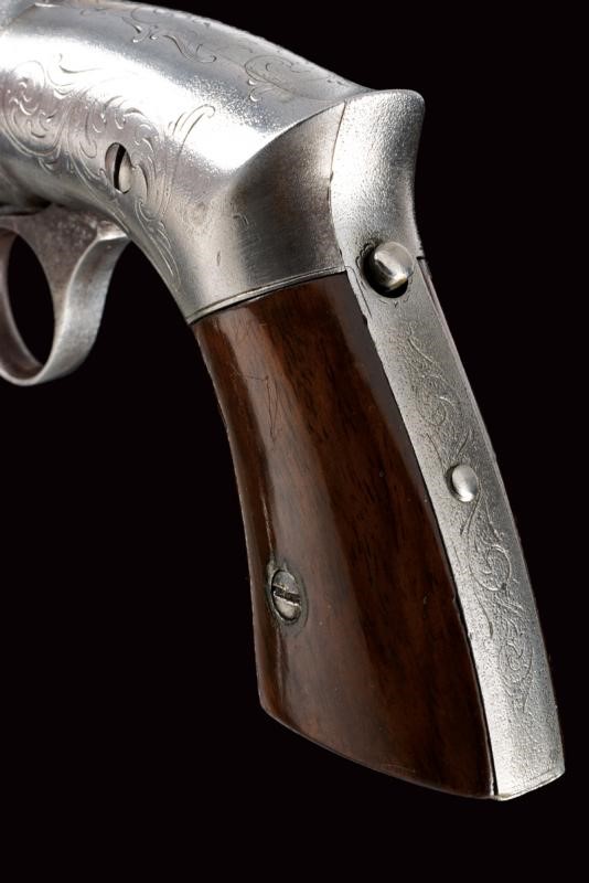 Rarissimo Pepperbox Revolver a Luminello di Robbins & Lawrence
