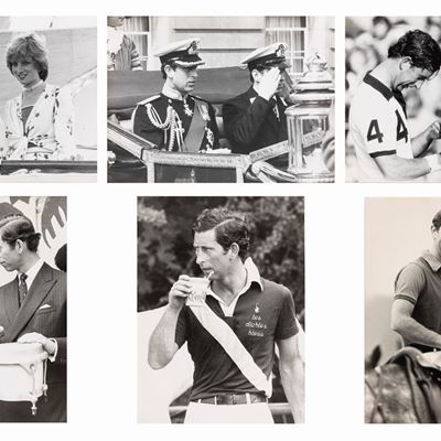 Prince Charles, Sei stampe vintage alla gelatina ai sali d'argento, 1984