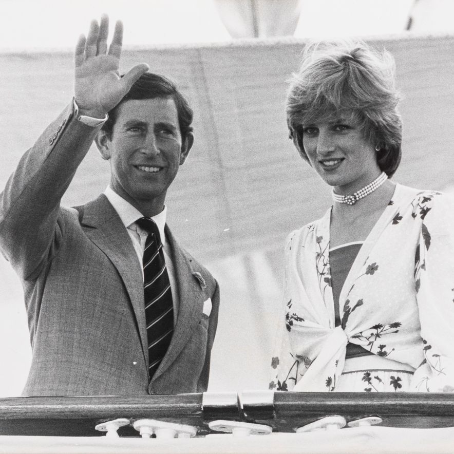 Anonimo - Prince Charles, Sei stampe vintage alla gelatina ai sali d'argento, 1984