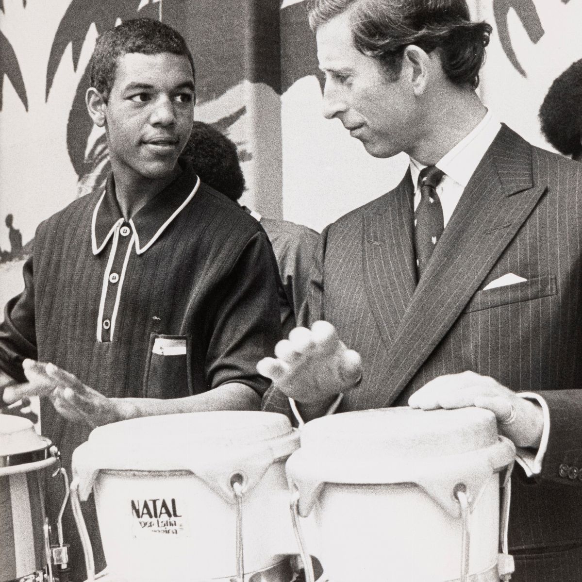 Anonimo - Prince Charles, Sei stampe vintage alla gelatina ai sali d'argento, 1984