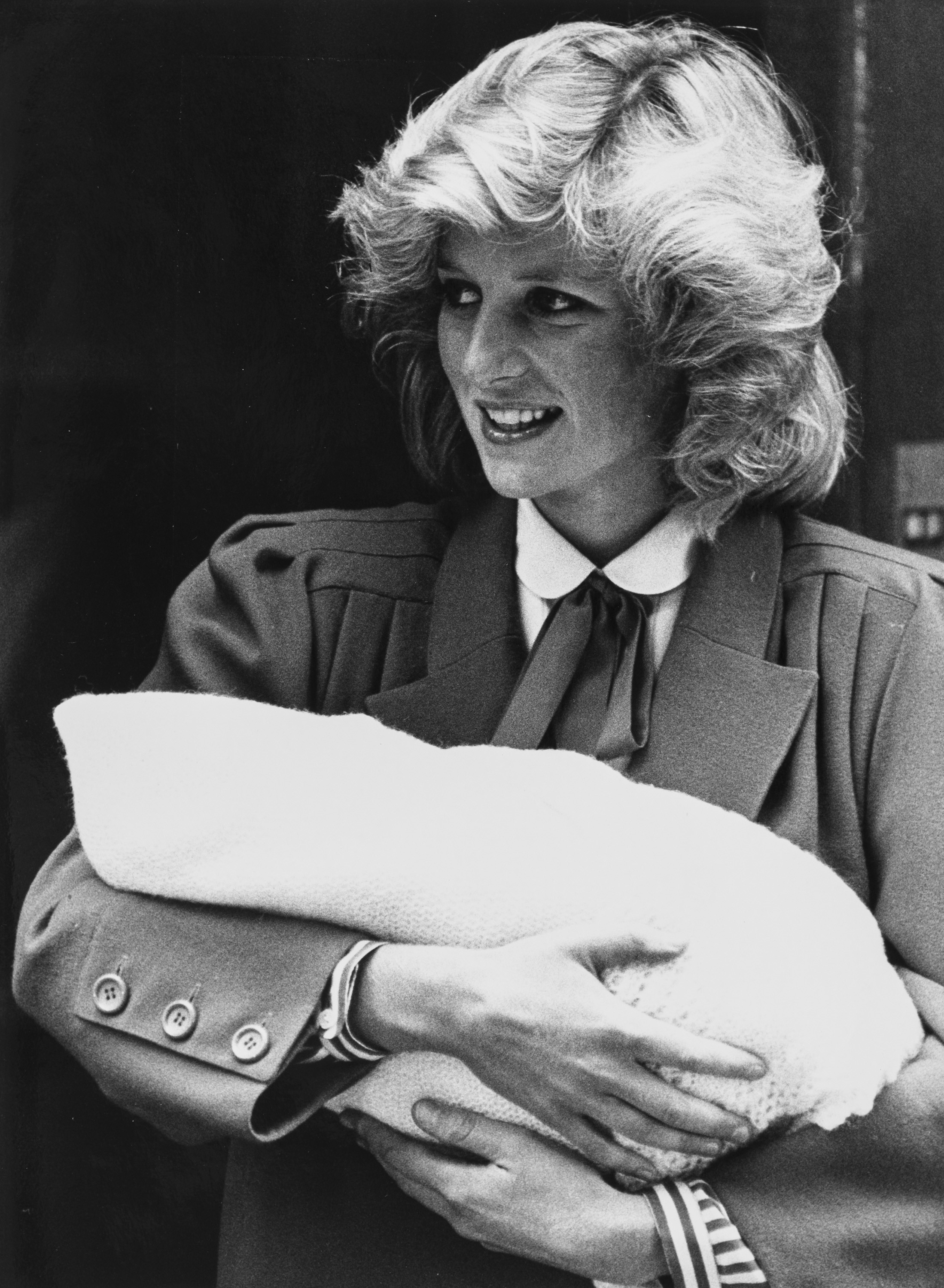 Anonimo - Stampe fotografiche di Lady Diana e il Principe Carlo (Second Baby), gelatina ai sali d...