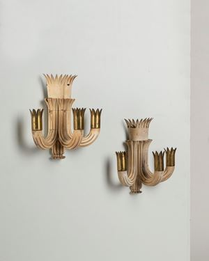 Due lampade da muro