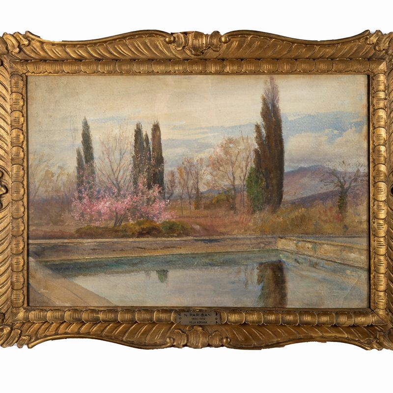 Napoleone Parisani - Tivoli, Fontana a Villa Adriana