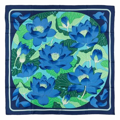 Foulard Fleurs De Lotus