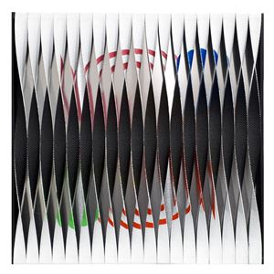 Oggetto cinetico a trama vibrante n° 15