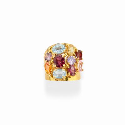 Anello con Pietre Colorate