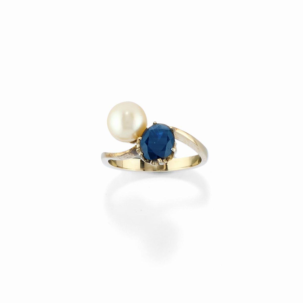 Anello e Spilla con Zaffiro