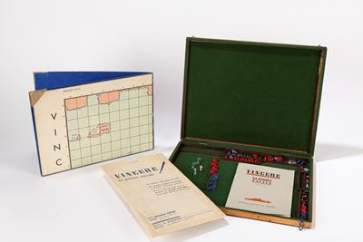 Gioco in scatola 'Vincere! La guerra navale', Battaglia navale, Anni '40