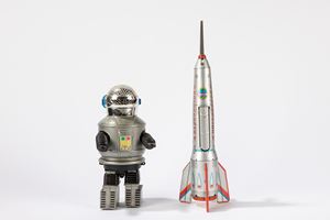Missile and robot