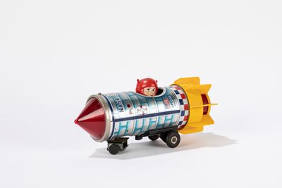 Apollo Space Craft, giocattolo in latta e plastica, Giappone