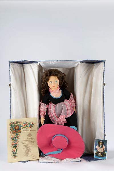 Bambola Lenci, Fedora (replica), 1982