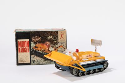 Moon Ranger, giocattolo in plastica prodotto a Hong Kong