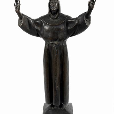 Bozzetto per il Monumento di San Francesco in Piazza San Giovanni