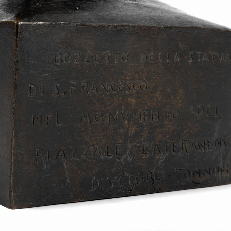 Giuseppe Tonnini - Bozzetto per il Monumento di San Francesco in Piazza San Giovanni