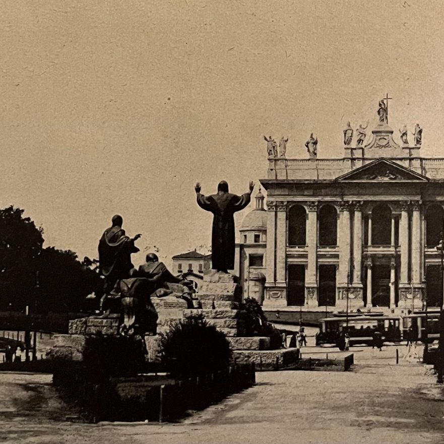 Giuseppe Tonnini - Bozzetto per il Monumento di San Francesco in Piazza San Giovanni
