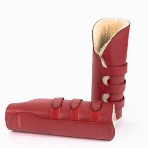 Pair of leather horse boots