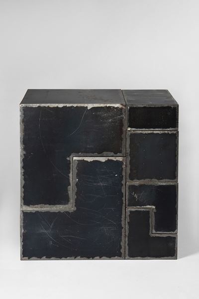 Costruttivo 74, modulo L, acciaio 90x40x40 cm