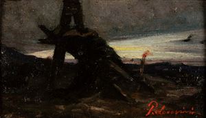 Loverini Ponziano - Study for the torture of Prometheus