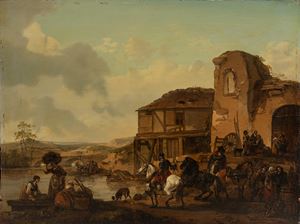 Migliara Giovanni - Scene of popular life