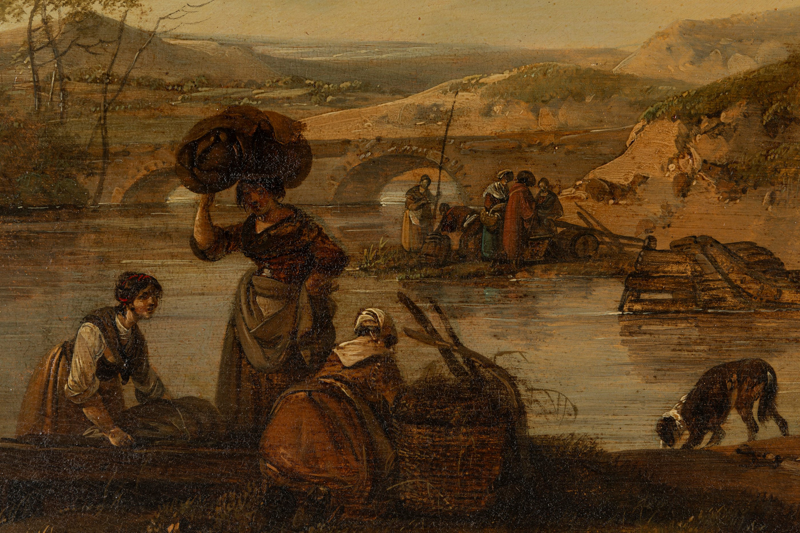 Giovanni Migliara - Scena di Vita Popolare