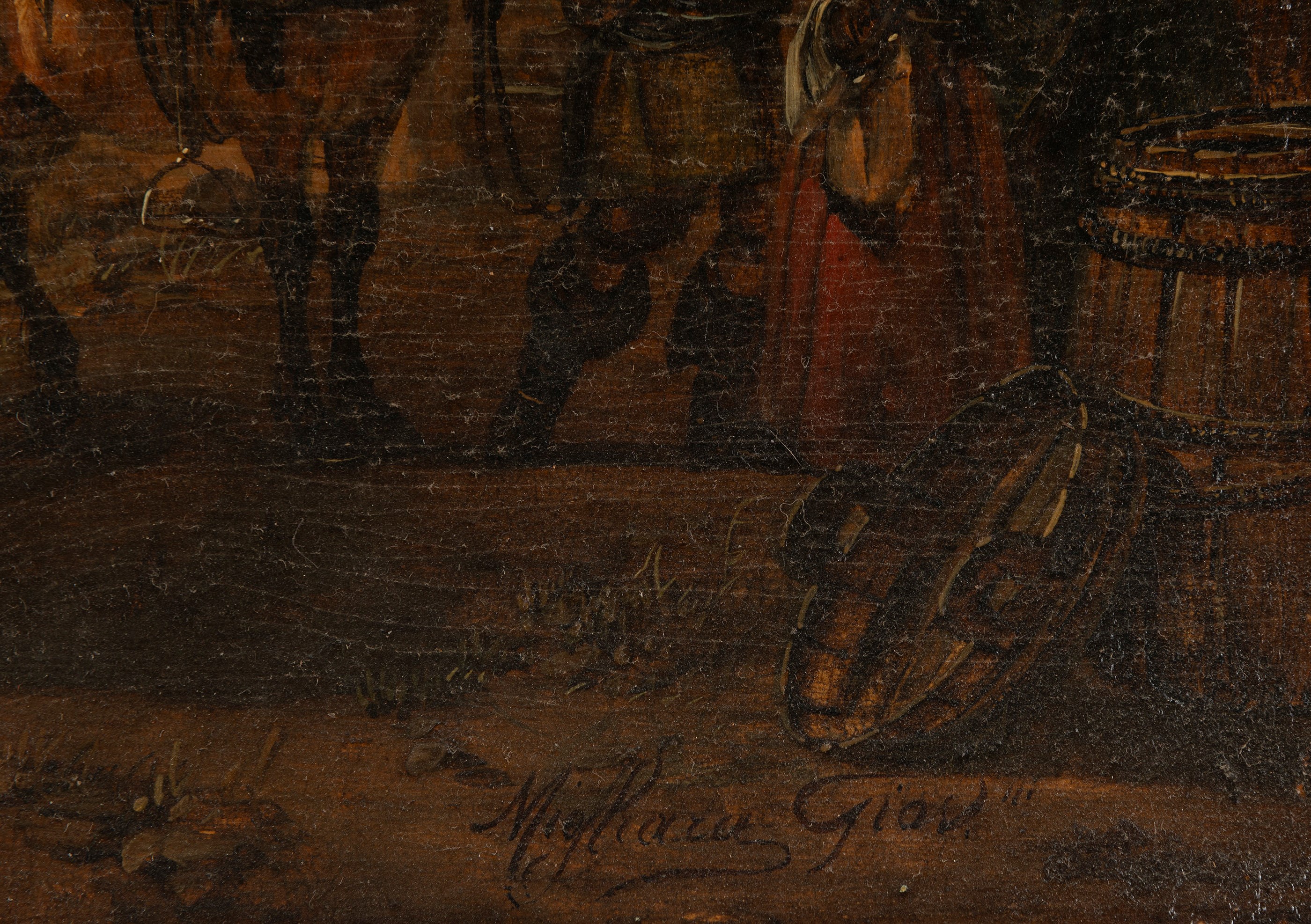 Giovanni Migliara - Scena di Vita Popolare